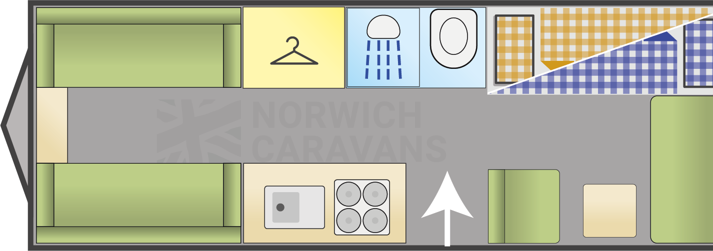Swift Challenger 590 layout illustration