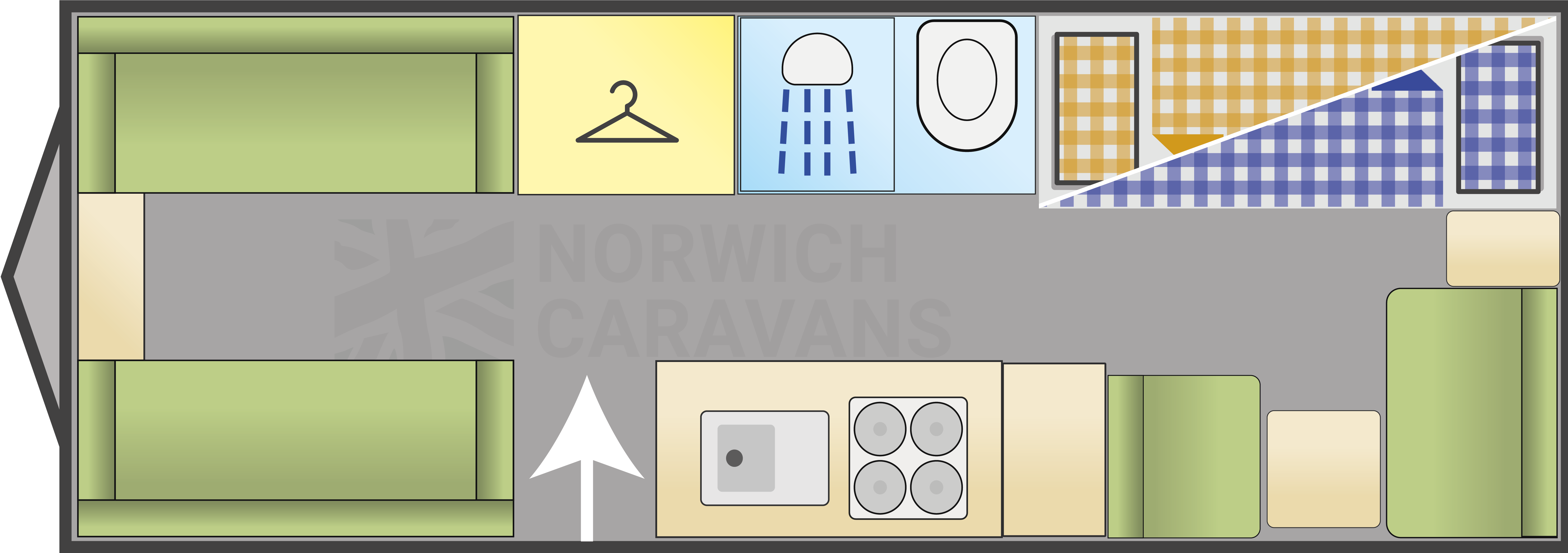 Swift Challenger 590 layout illustration