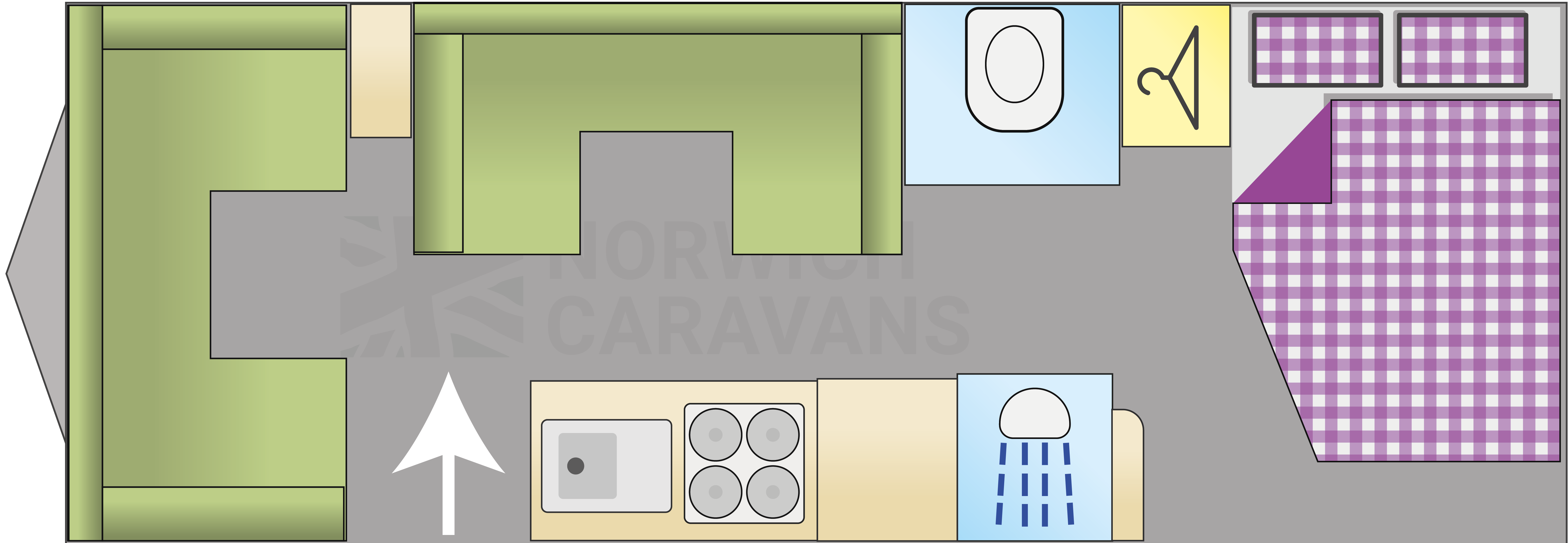 Swift Challenger Grande 630 layout illustration